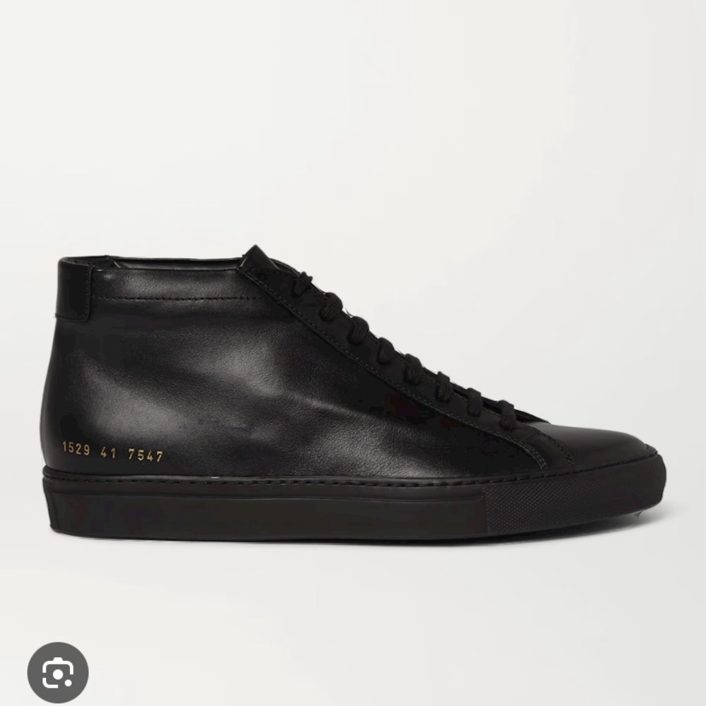 Common Project Original Achilles Leather High-Top Sneakers
